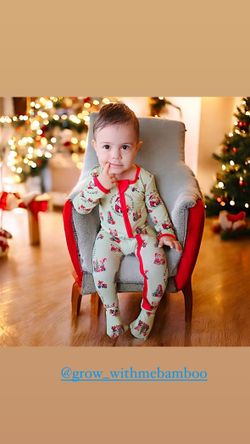 CHRISTMAS BAMBOO ROMPERS AND SETS
