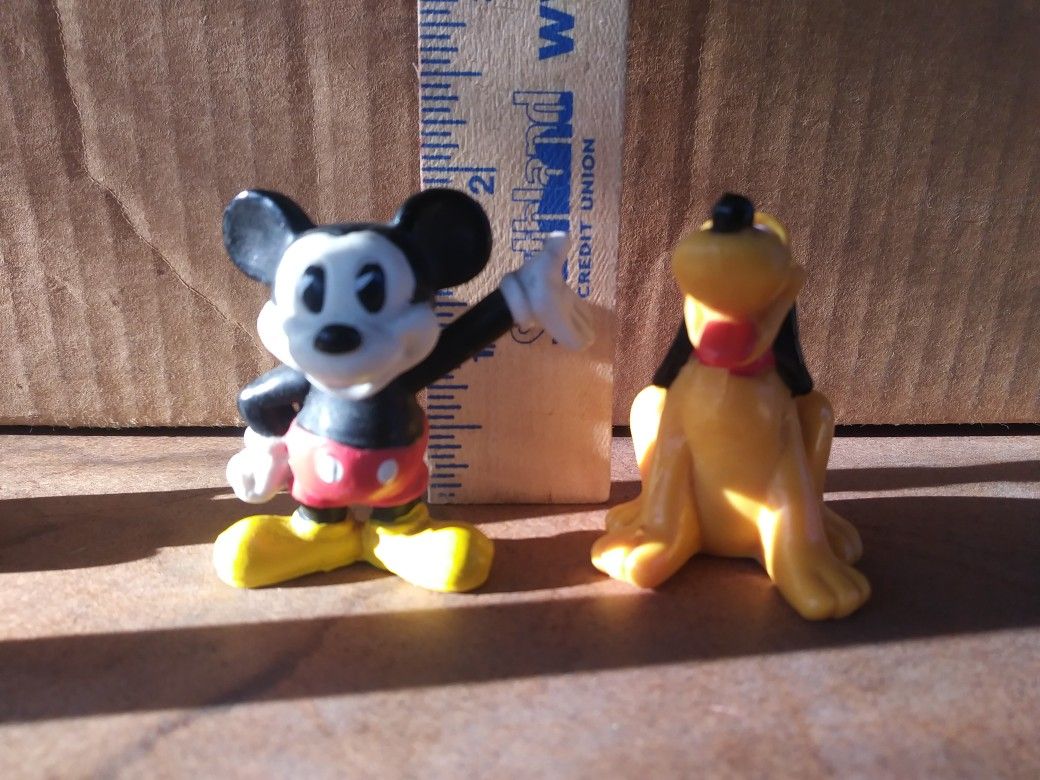 Disney© "Mickey n Pluto" figurines