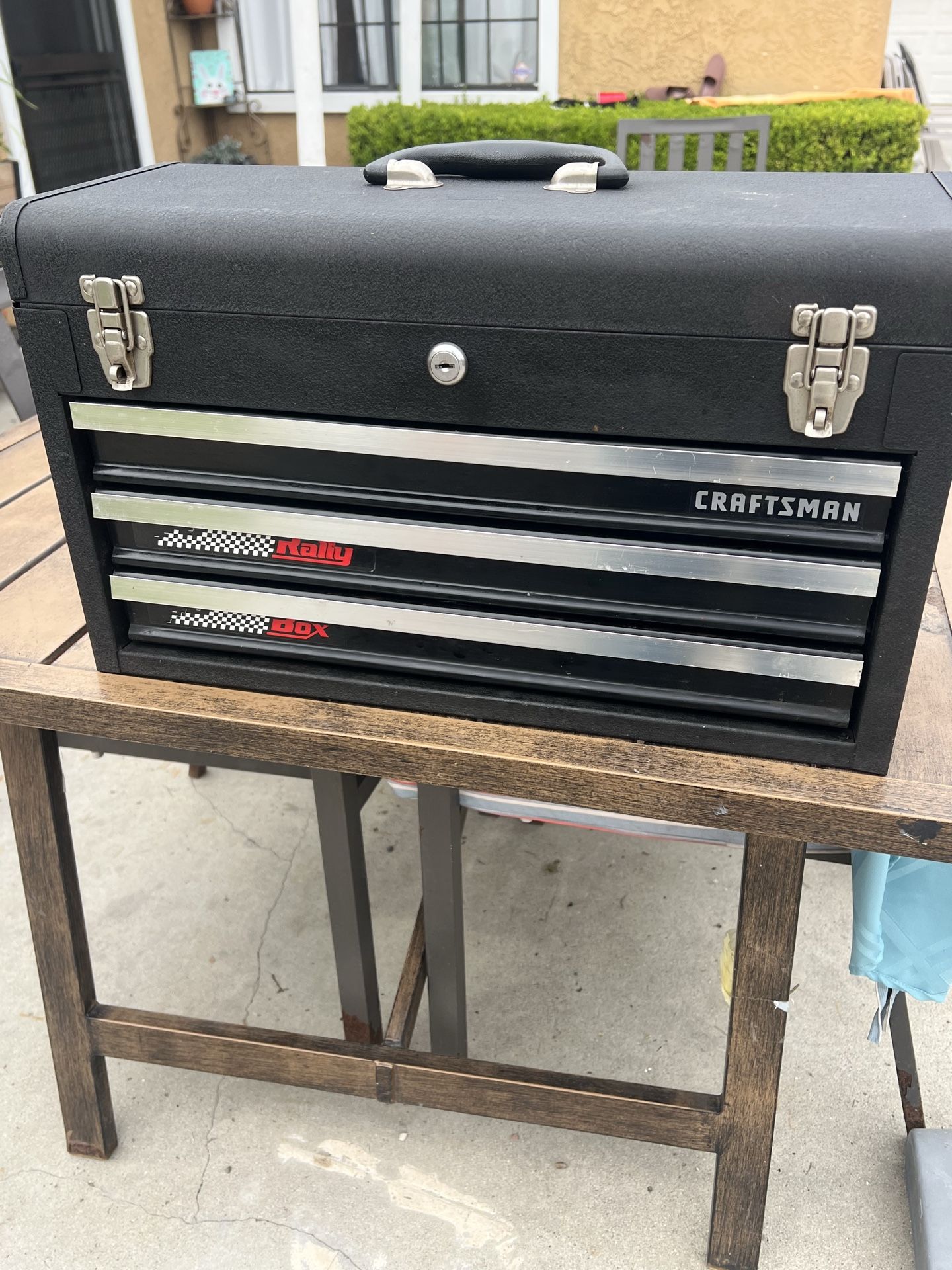 vintage Craftsman 3-Drawer Rally Tool Box for Sale in Norwalk, CA - OfferUp