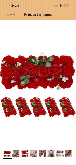 Artificial wedding arch flowers