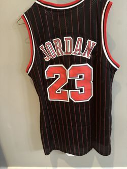 michael jordan pinstripe jersey