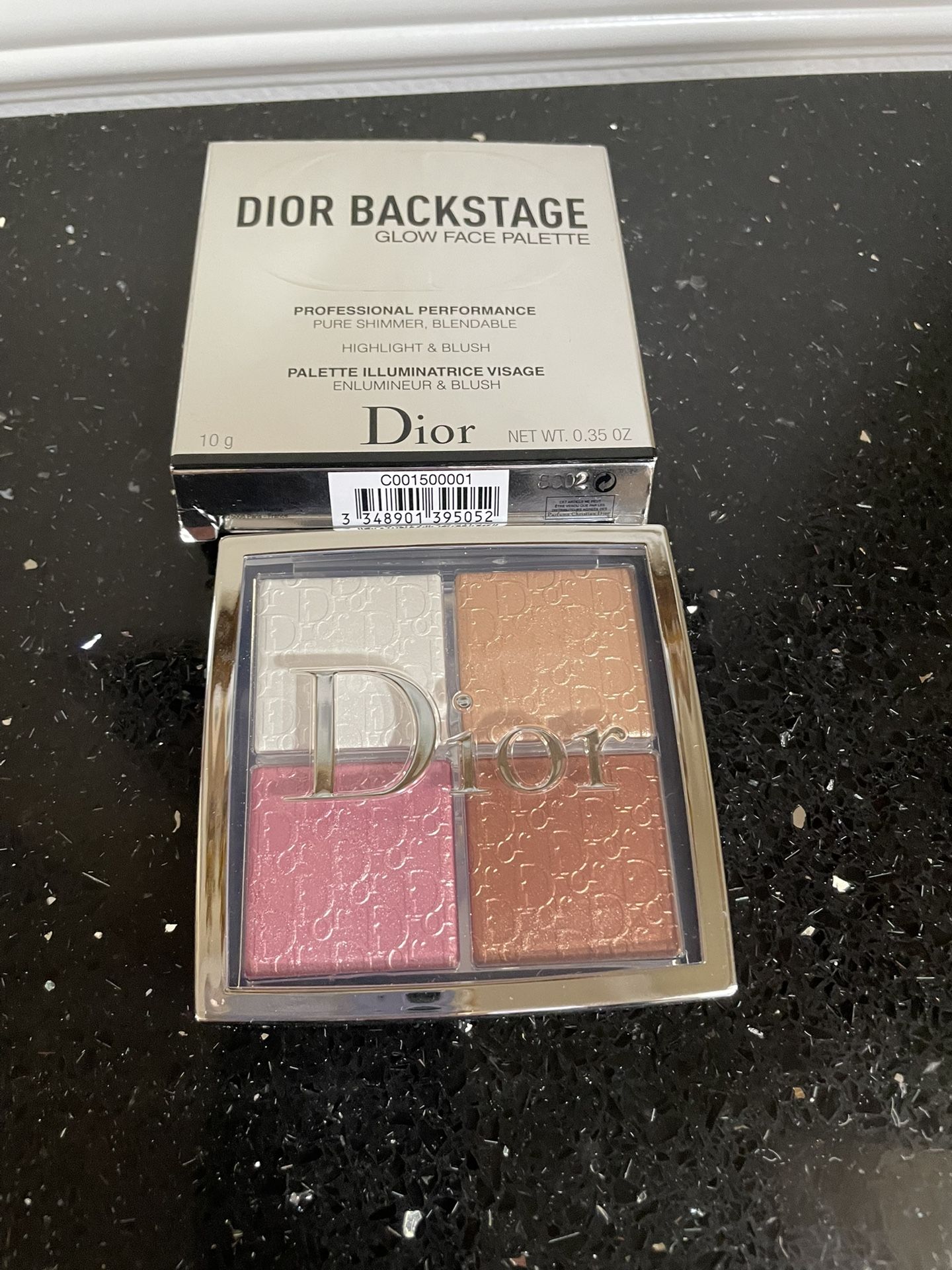 Christian Dior Backstage Glow Face Palette High Light Blush ( Not Opened )