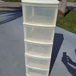 5 Draw Storage Cabinets