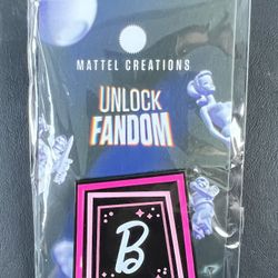SDCC 2024 Exclusive Barbie Enamel Pin Mattel Creations
