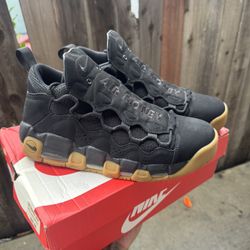 Nike Air More Money ‘Black Gum’ Size 9.5us Men $50