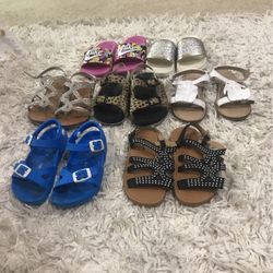 Girls Sandal Lot Size 11