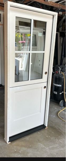 32 x 80 exterior Dutch door