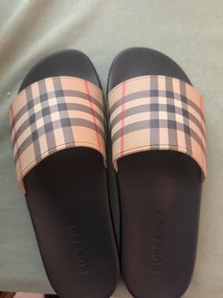 Burberry slides