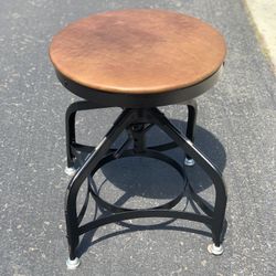 Leather Stool