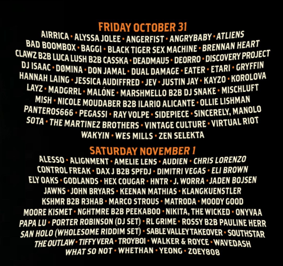 Escape Halloween GA Ticket 