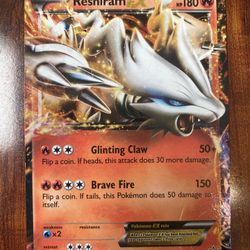 Pokemon Reshiram EX BW36 Black Star Promo Black & White 2012 MP/LP 🔥