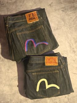 Evisu Jeans Size 38 Lightly Used