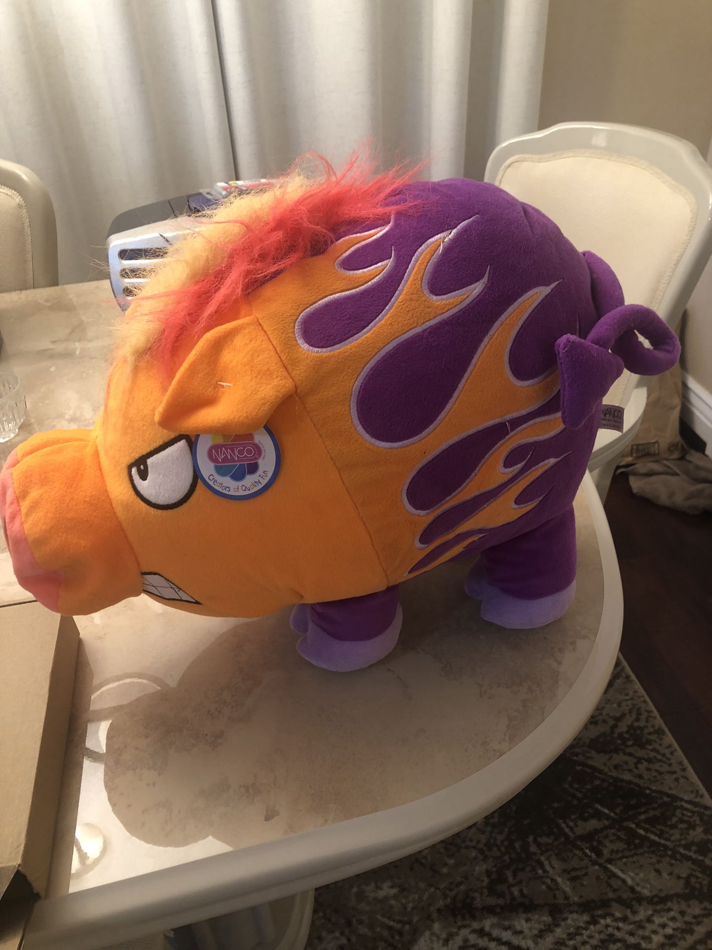 Large Stuffed Pig
