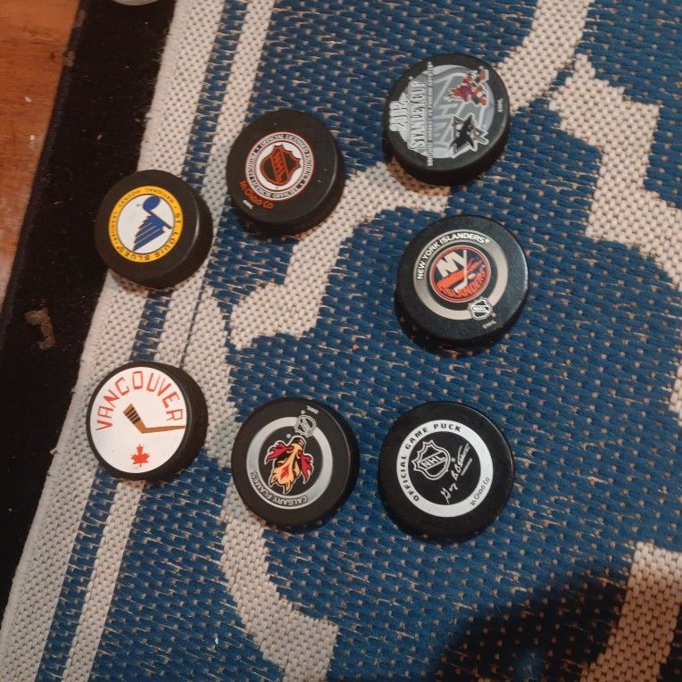 77 Hockey Pucks Every Team