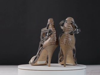 Surface To Air Open Toe Pumps