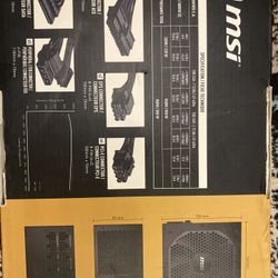 MSI Power Supply Open Box ( New) 