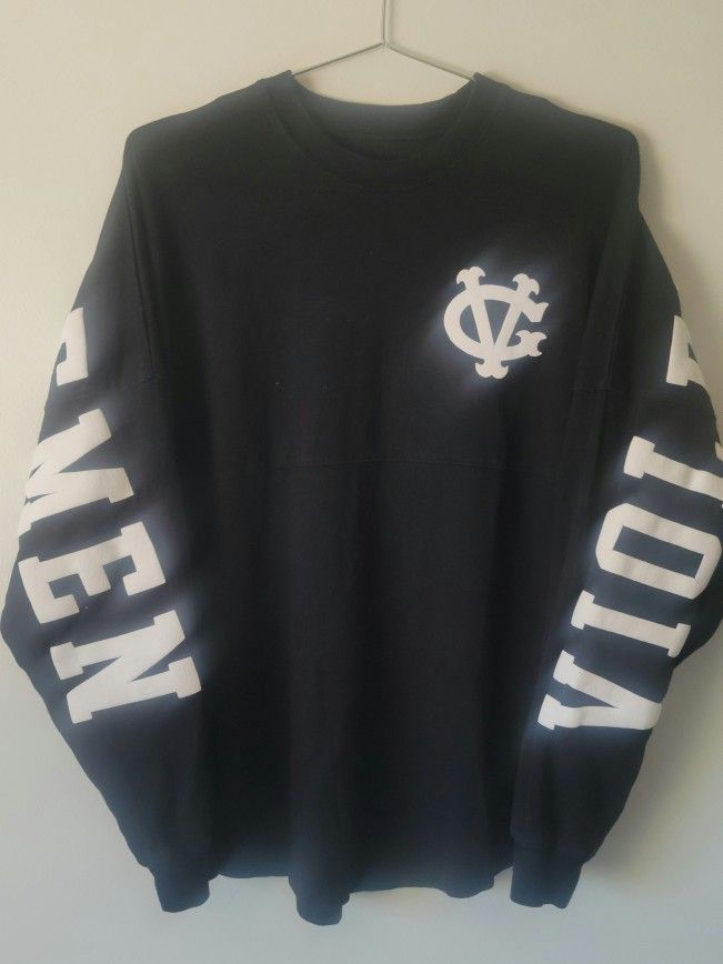 Violent Gentlemen Hockey Club Spirit Jersey Black VGHC Rugby Shirt Mens Size XS