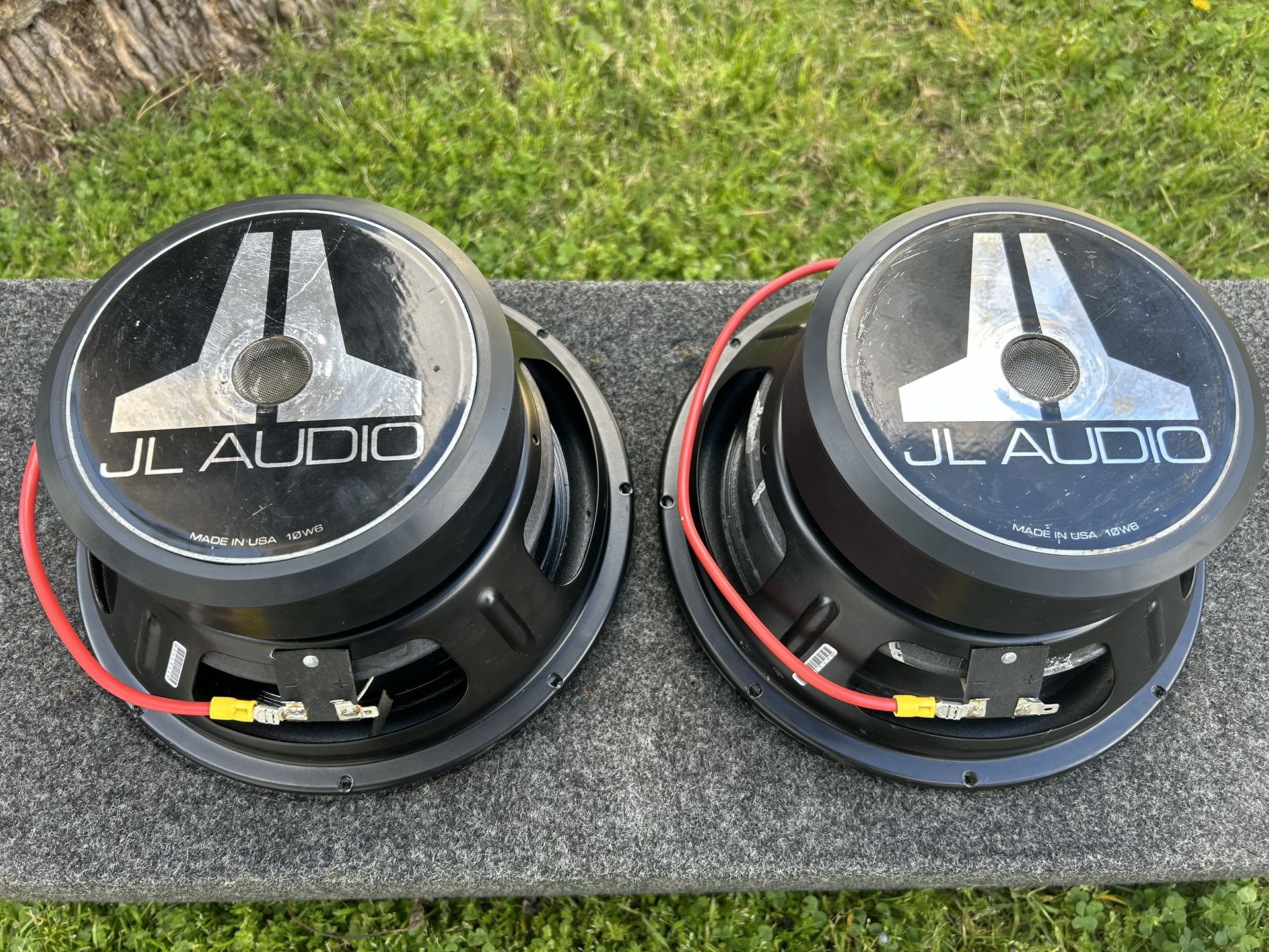 JL AUDIO 10w6 Subwoofers Version 1 Drivers Car Audio Speakers MADE IN USA