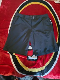 Shorts Boys Husky, Size 20, Black & Grey