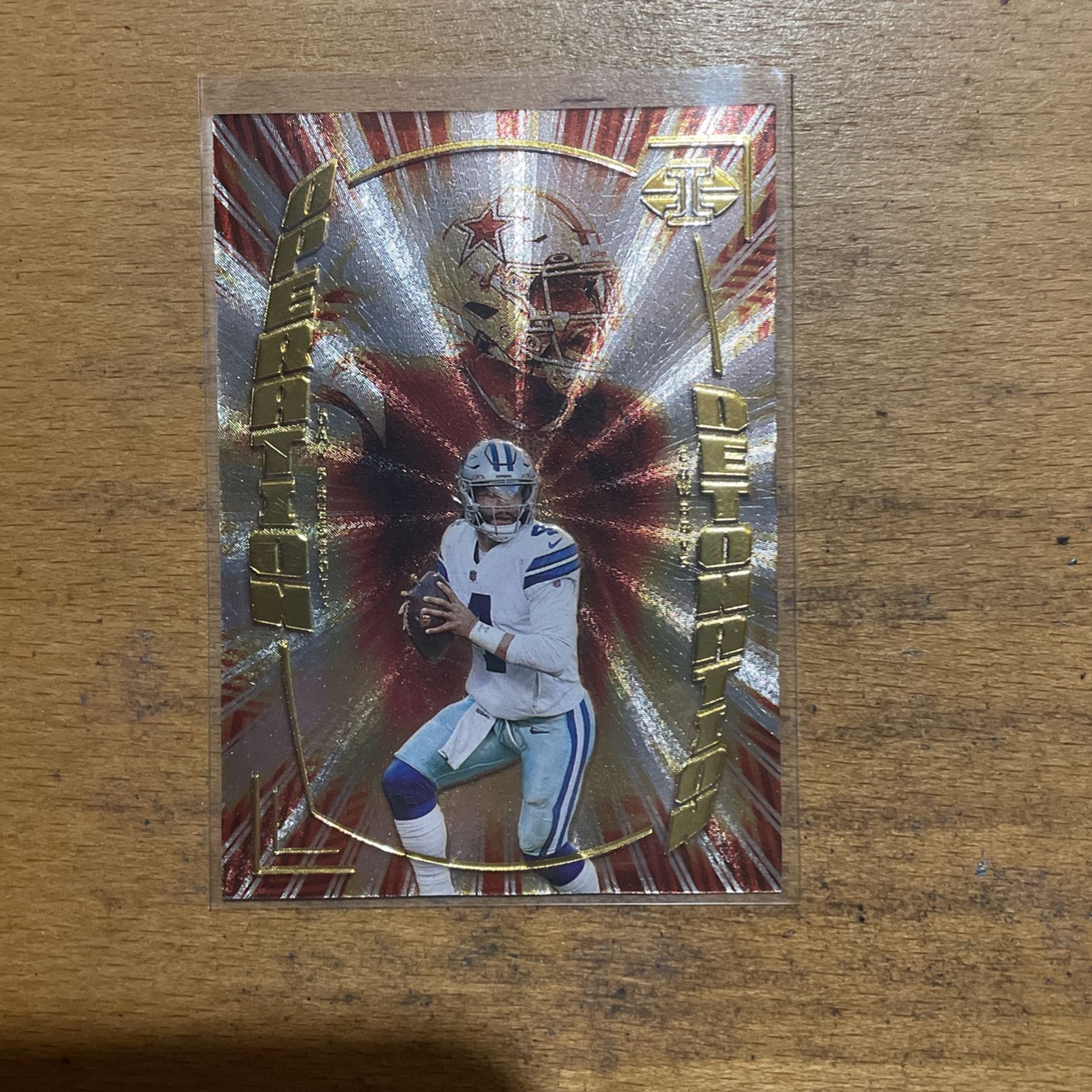 2022 ILLUSION DAK PRESCOTT OPERATION DETONATION CARD
