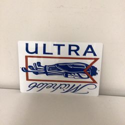 Michelob Ultra Golf Club Bag metal tin sign