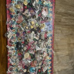 60 different styles of pierced earrings .