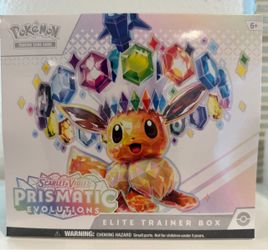 Pokemon Prismatic Evolutions Elite Trainer Box