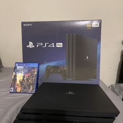 1TB PS4 Pro + Kingdom Hearts 3