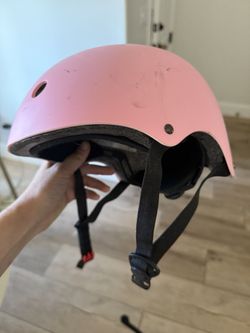 Pink Bike Helmet 
