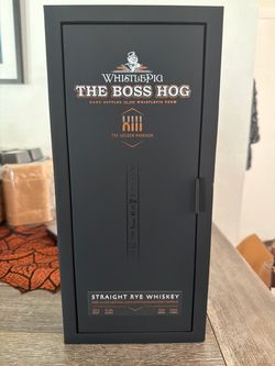 Decorative whiskey bottle for display only