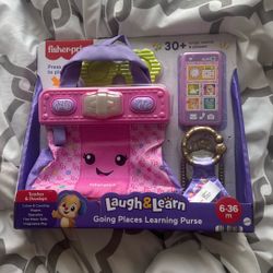Laugh And Len Going Places Learning Purse