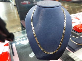 Figaro Chain - Yellow Gold 10k (.417) 13.1 grams 20 inch