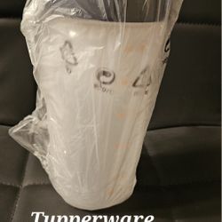 Tupperware Quick Shake With Blue Lid