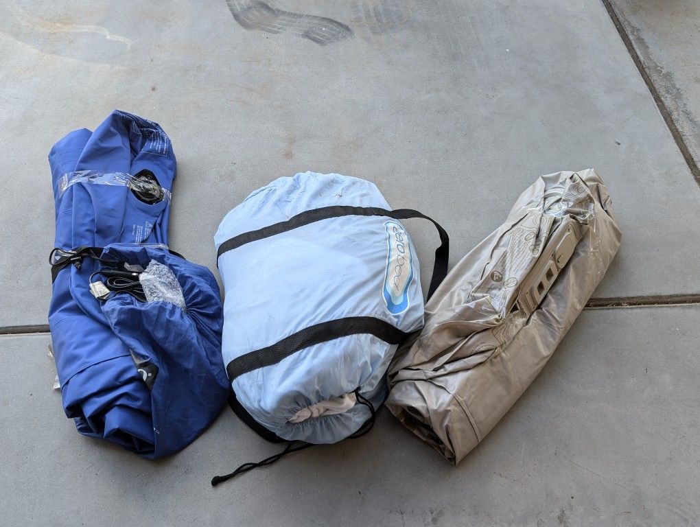 (3) Camping Air Mattresses Aero & Coleman 
