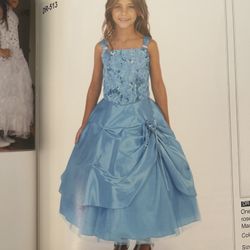 Niña Vestido De Fiesta. Girl Party Dress 