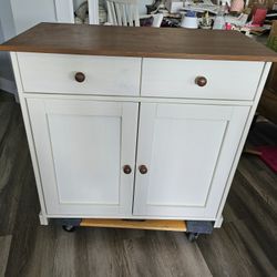 Small White Cabinet 