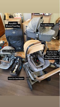 Nuna Mixx Next Bundle (see photos and description)