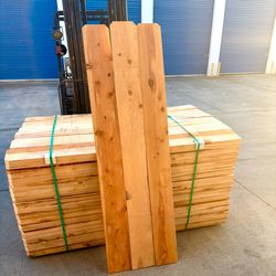Fence pickets 1x8x6