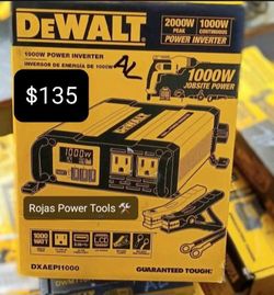 DEWALT 1000W POWER INVERTER
