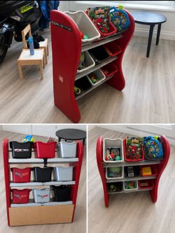 Corvette Toy Organizer with toys