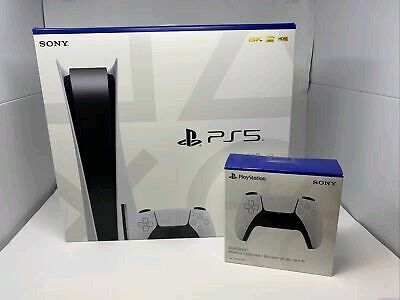 PS5 Sony PlayStation 5 DISC Console BUNDLE