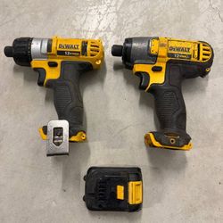 DeWalt 12V MAX Drill & Impact Driver Combo (with Charger & Battery)