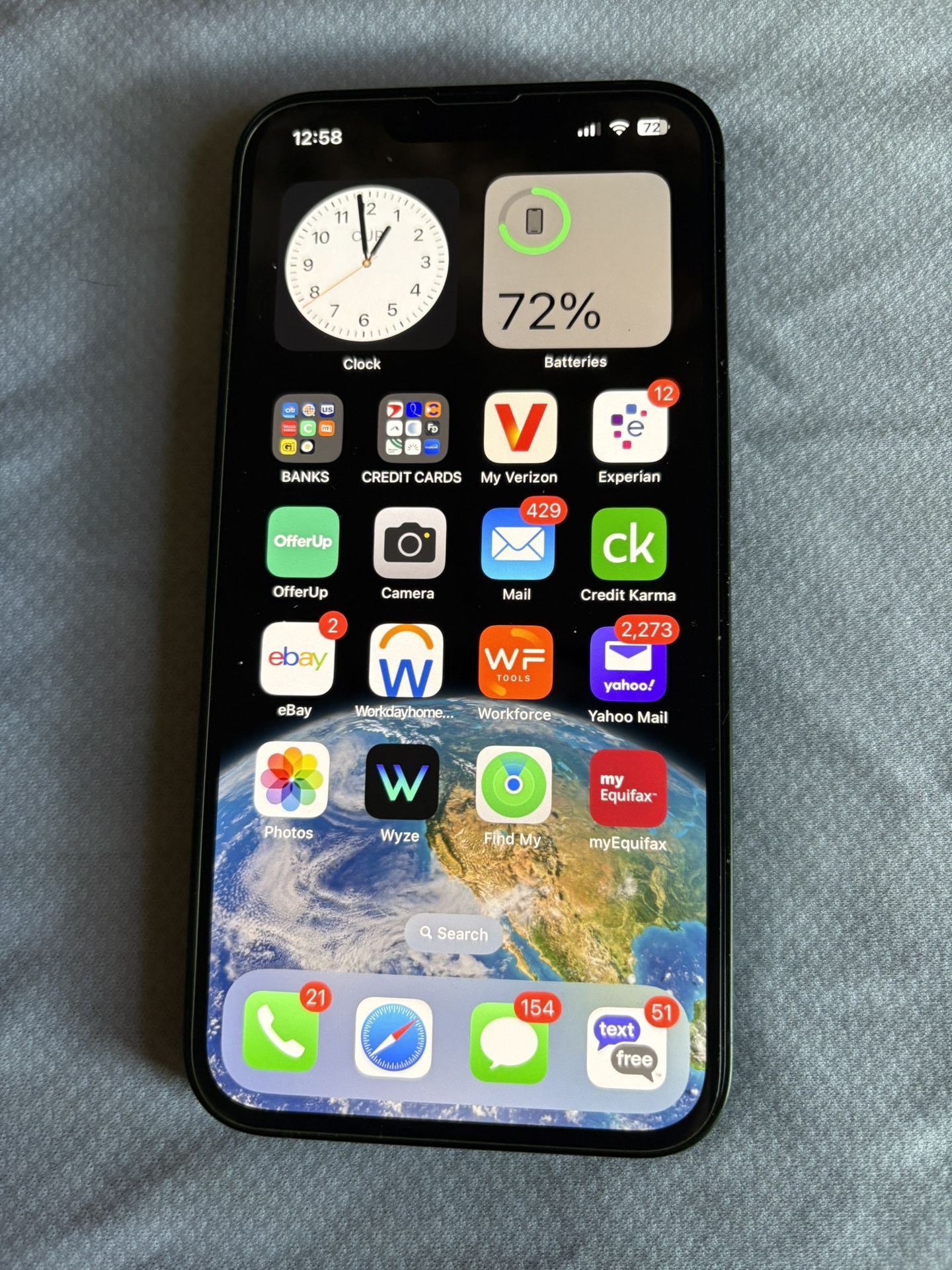 Unlocked iPhone 13 Green Mint Condition 