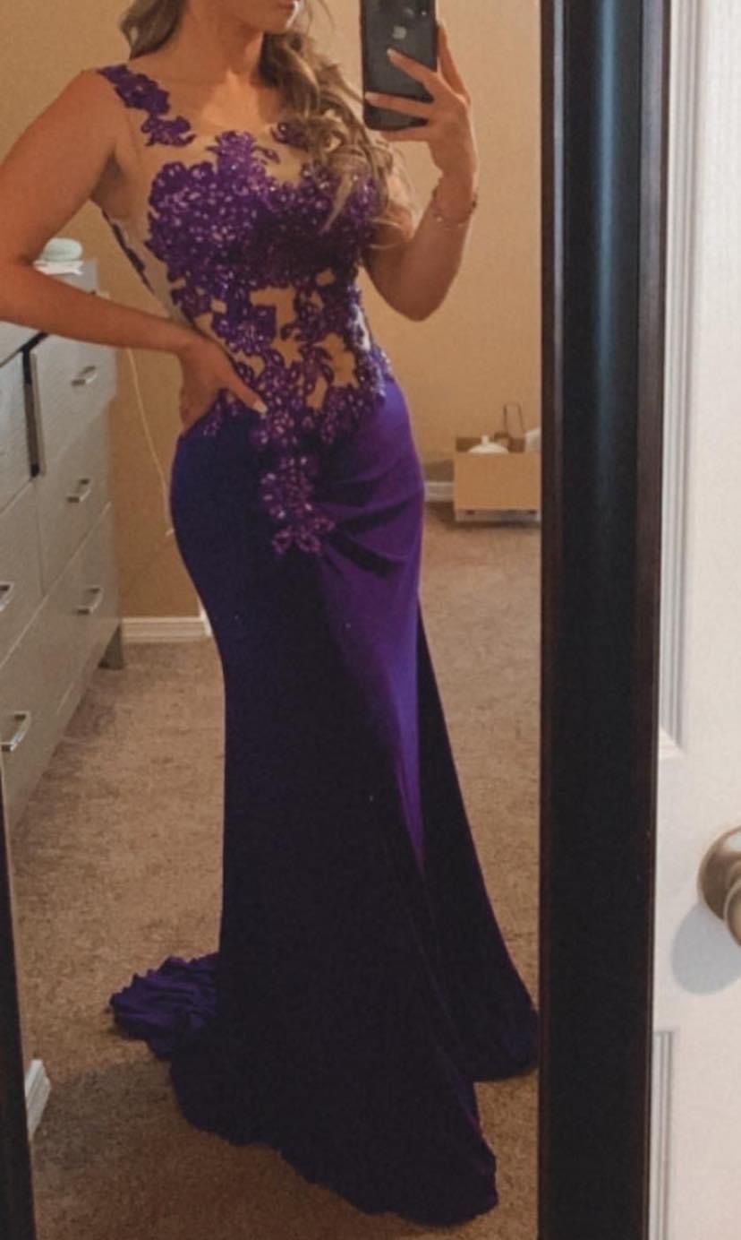 Royal Purple Formal Dress