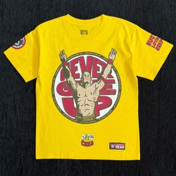 WWE JOHN CENA TEE SIZE YOUTH MEDIUM
