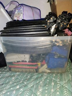Complete antique train set