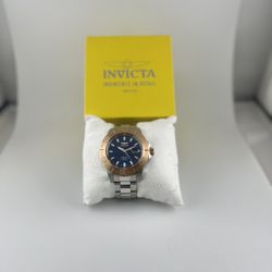 Invicta Copper Blue Face Quartz Watch