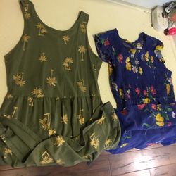 Girls size xl 14 Old Navy dress set