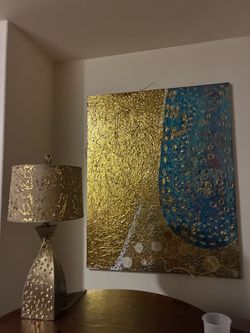 Lamp and painting