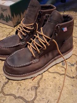 Dinner Bull Run Moc Toe 6" Size 10.5